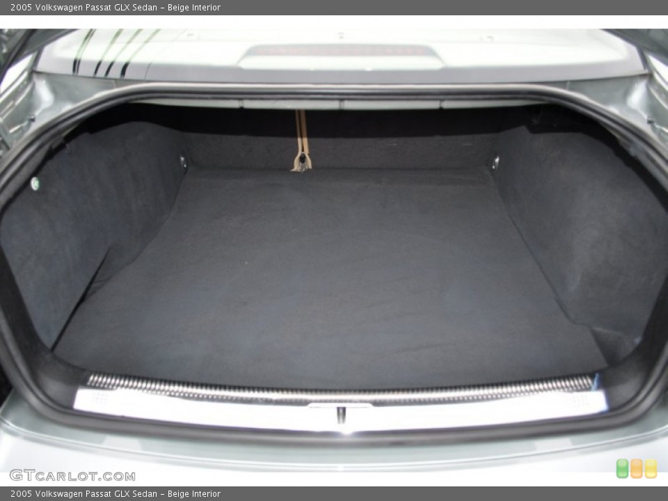 Beige Interior Trunk for the 2005 Volkswagen Passat GLX Sedan #55270444