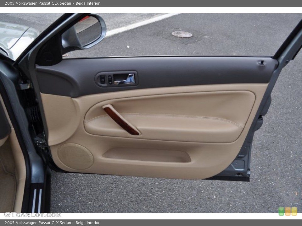 Beige Interior Door Panel for the 2005 Volkswagen Passat GLX Sedan #55270579