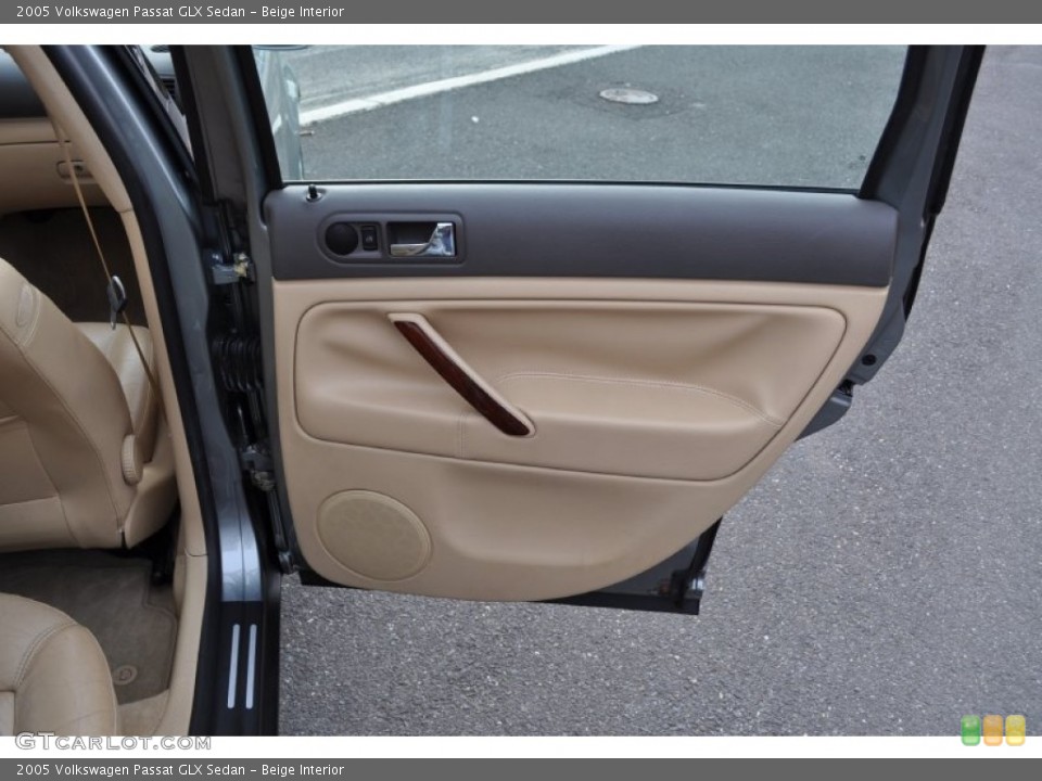 Beige Interior Door Panel for the 2005 Volkswagen Passat GLX Sedan #55270588