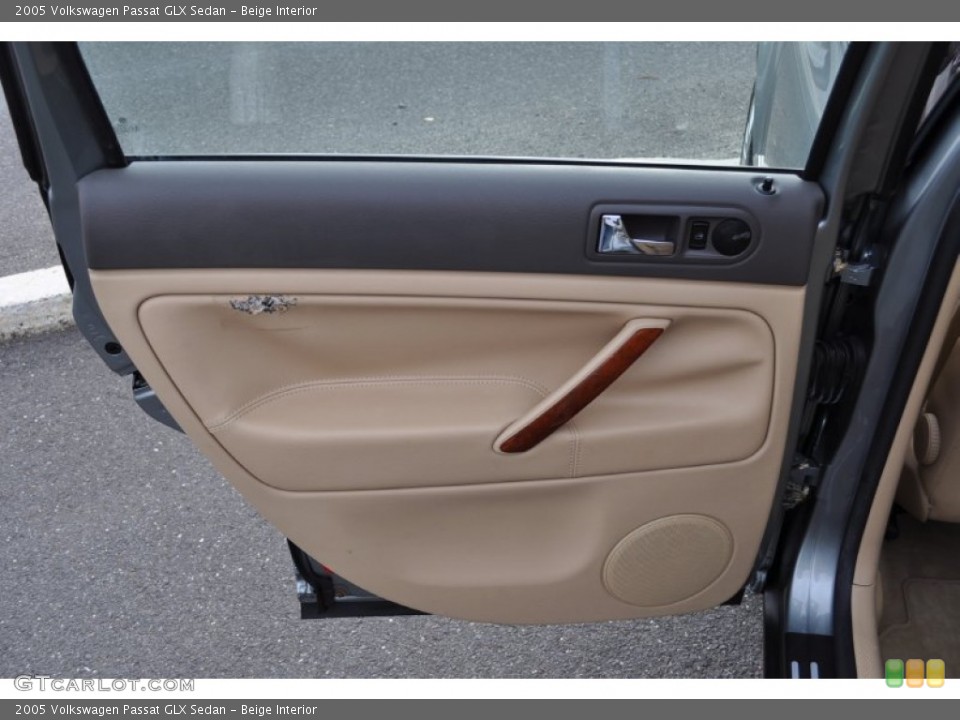 Beige Interior Door Panel for the 2005 Volkswagen Passat GLX Sedan #55270597
