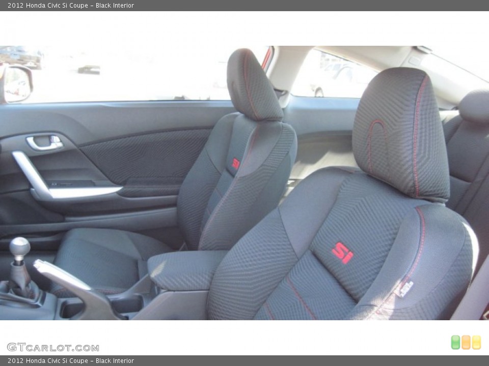 Black Interior Photo for the 2012 Honda Civic Si Coupe #55270720