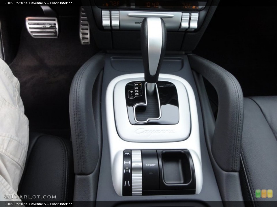 Black Interior Transmission for the 2009 Porsche Cayenne S #55271597