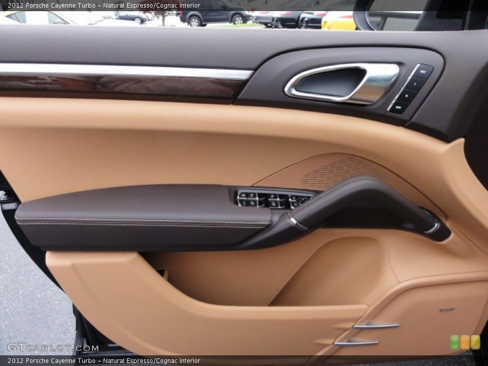 Natural Espresso/Cognac Interior Door Panel for the 2012 Porsche Cayenne Turbo #55272390