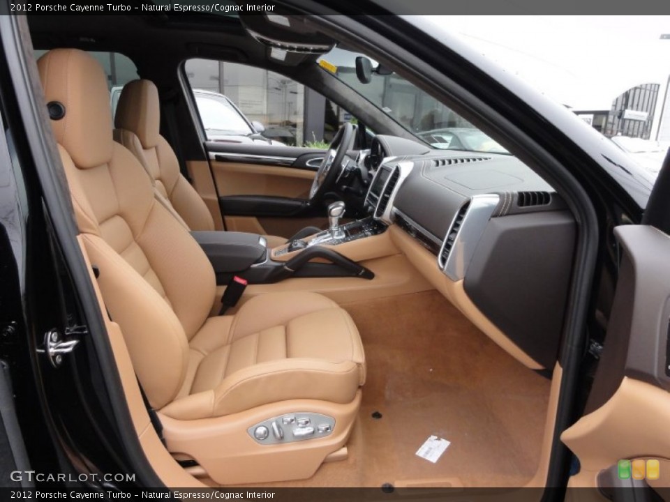 Natural Espresso/Cognac Interior Photo for the 2012 Porsche Cayenne Turbo #55272443