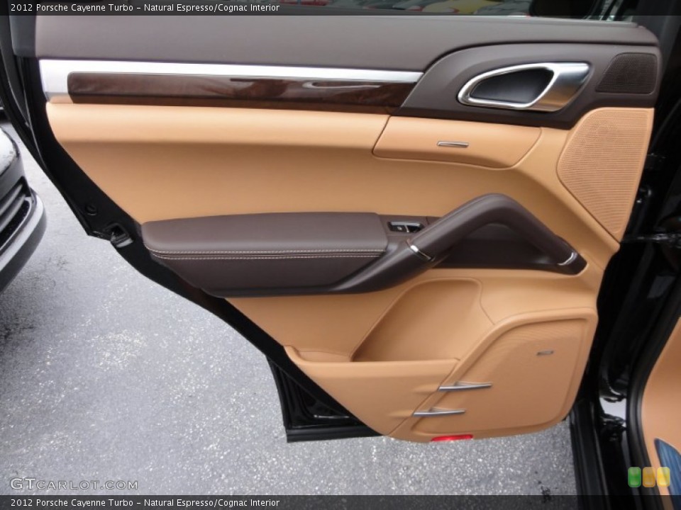 Natural Espresso/Cognac Interior Door Panel for the 2012 Porsche Cayenne Turbo #55272479