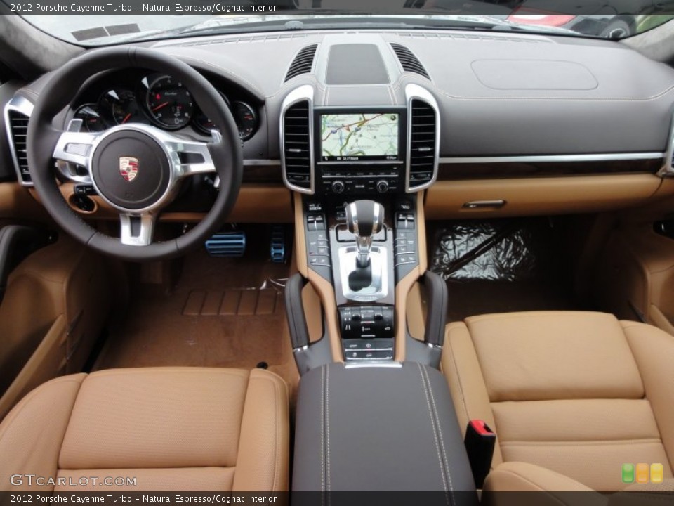 Natural Espresso/Cognac Interior Dashboard for the 2012 Porsche Cayenne Turbo #55272488
