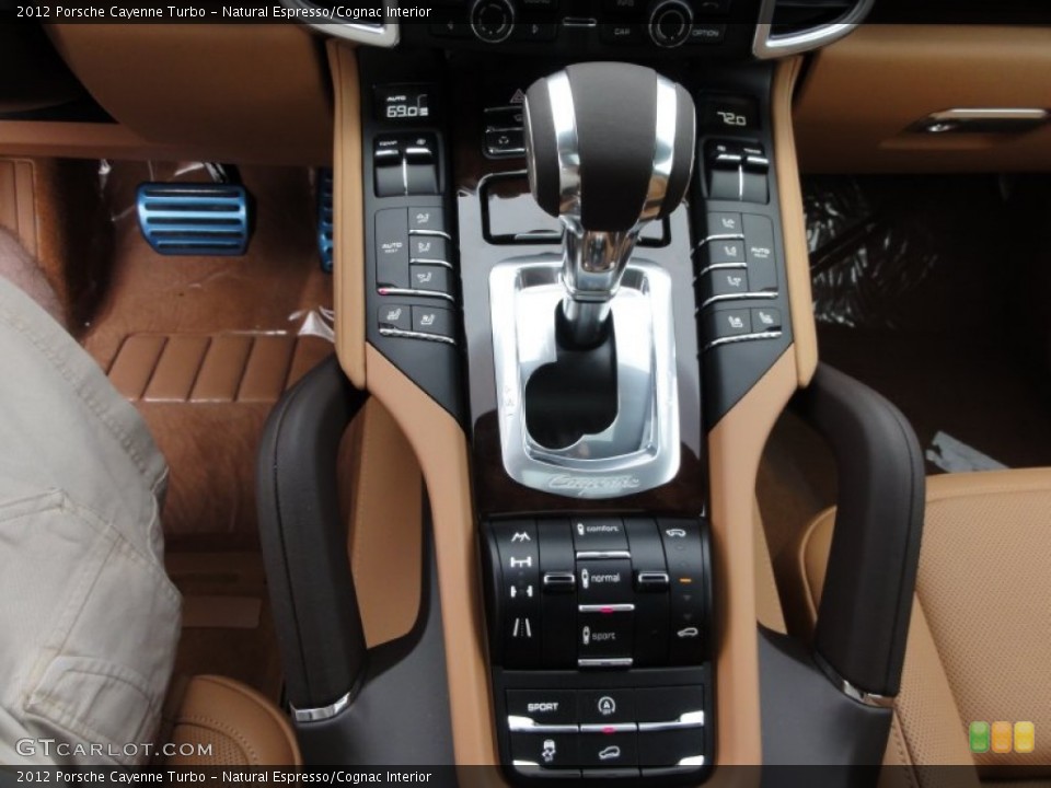 Natural Espresso/Cognac Interior Transmission for the 2012 Porsche Cayenne Turbo #55272584