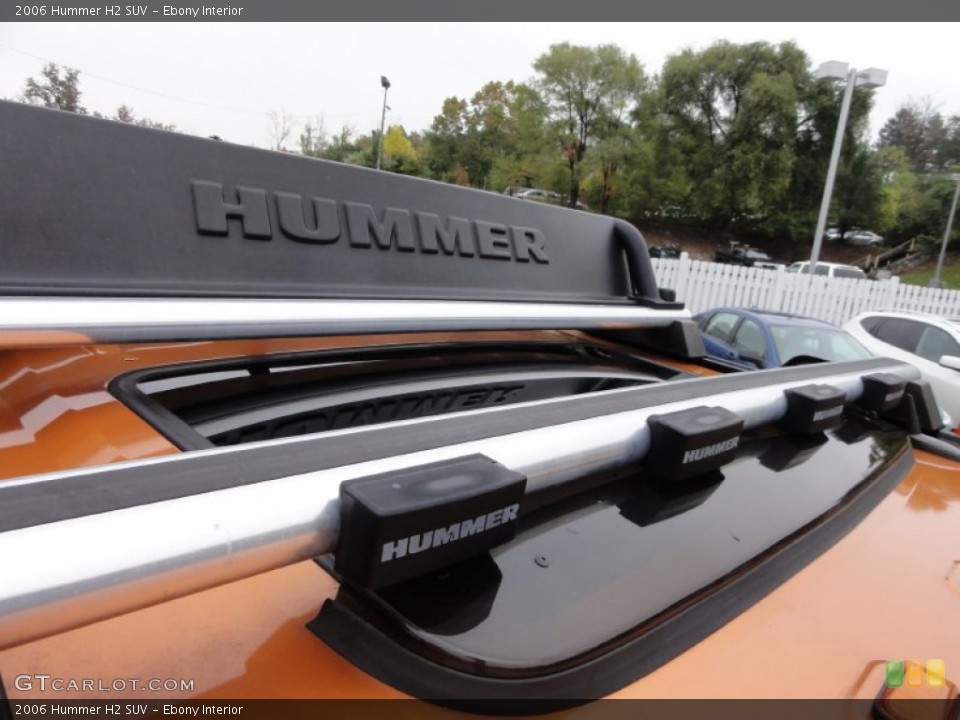 Ebony Interior Sunroof for the 2006 Hummer H2 SUV #55272836