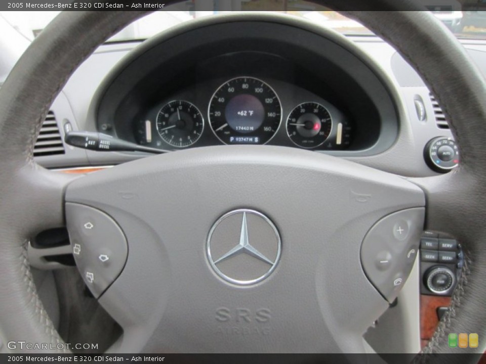 Ash Interior Steering Wheel for the 2005 Mercedes-Benz E 320 CDI Sedan #55273514