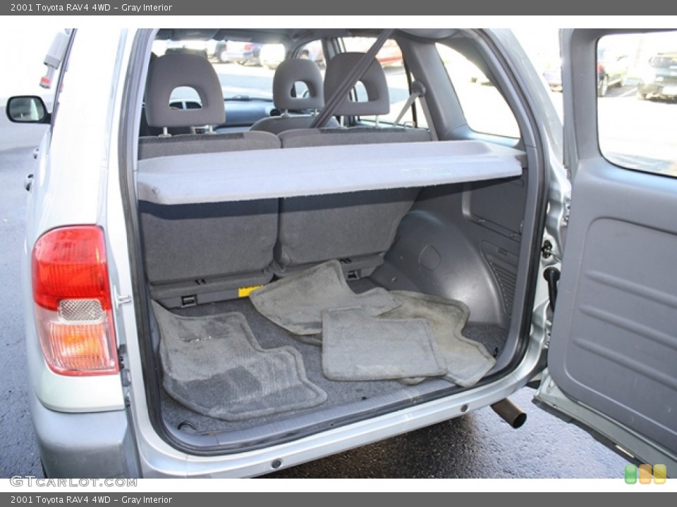 Gray Interior Trunk for the 2001 Toyota RAV4 4WD #55276889