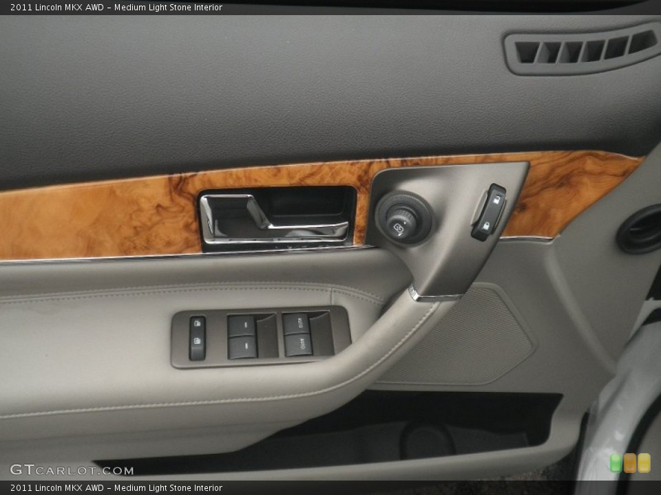 Medium Light Stone Interior Door Panel for the 2011 Lincoln MKX AWD #55277747