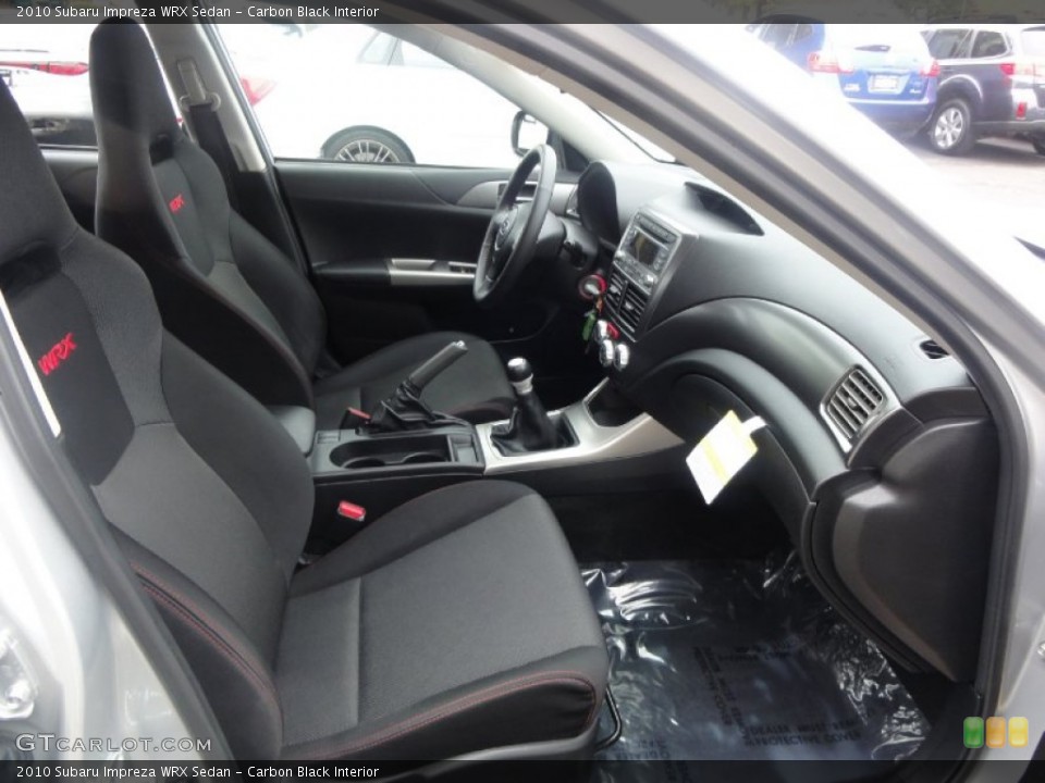 Carbon Black Interior Photo for the 2010 Subaru Impreza WRX Sedan #55277990