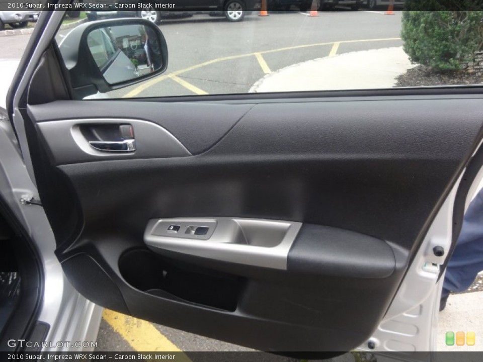 Carbon Black Interior Door Panel for the 2010 Subaru Impreza WRX Sedan #55278008