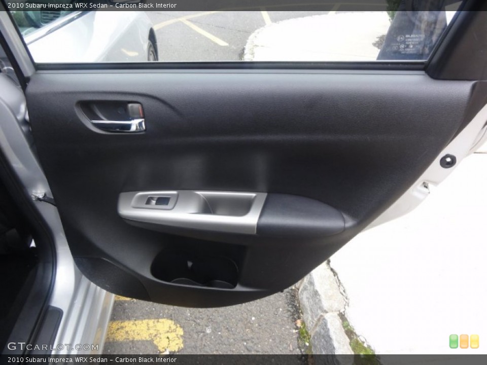 Carbon Black Interior Door Panel for the 2010 Subaru Impreza WRX Sedan #55278017