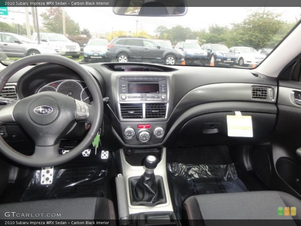Carbon Black Interior Dashboard for the 2010 Subaru Impreza WRX Sedan #55278048