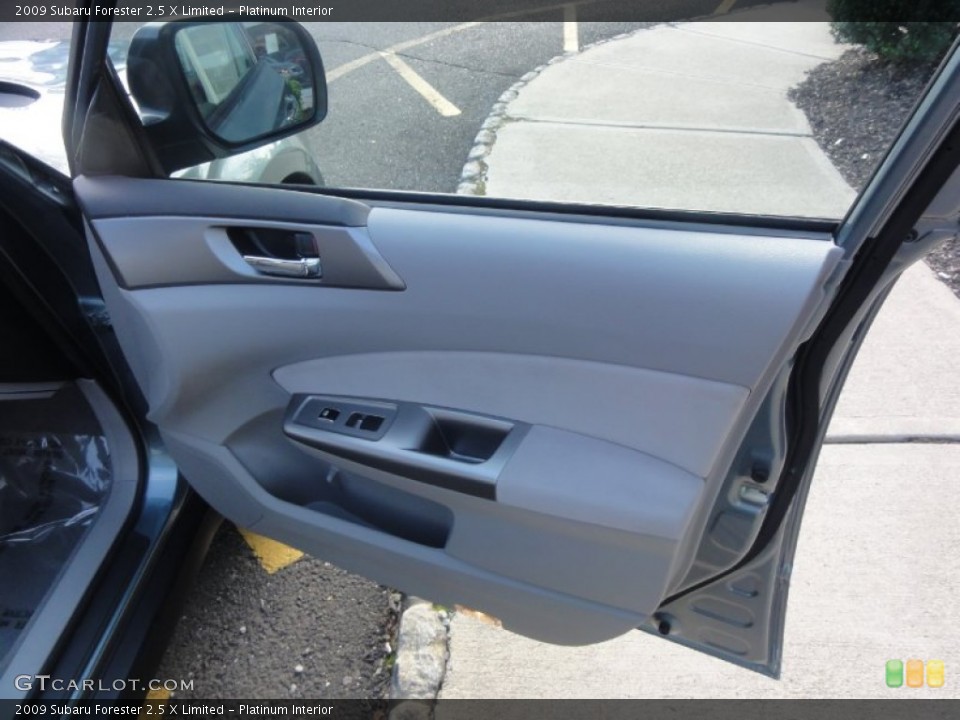 Platinum Interior Door Panel for the 2009 Subaru Forester 2.5 X Limited #55278578