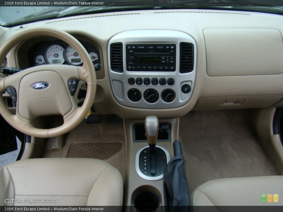 Medium/Dark Pebble Interior Dashboard for the 2006 Ford Escape Limited #55279941
