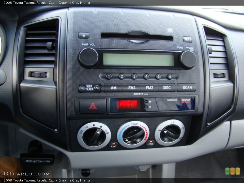 Graphite Gray Interior Dashboard for the 2008 Toyota Tacoma Regular Cab #55280328
