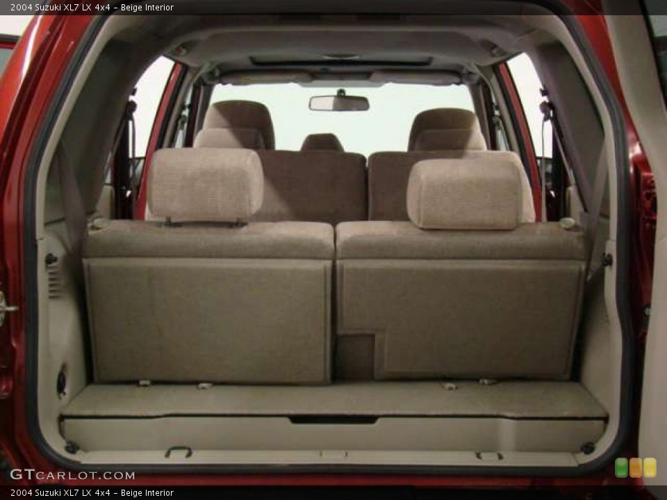Beige Interior Trunk for the 2004 Suzuki XL7 LX 4x4 #55280394