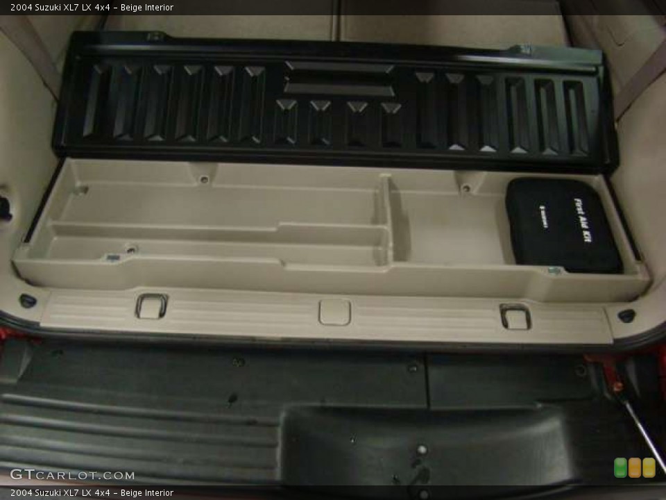 Beige Interior Trunk for the 2004 Suzuki XL7 LX 4x4 #55280400