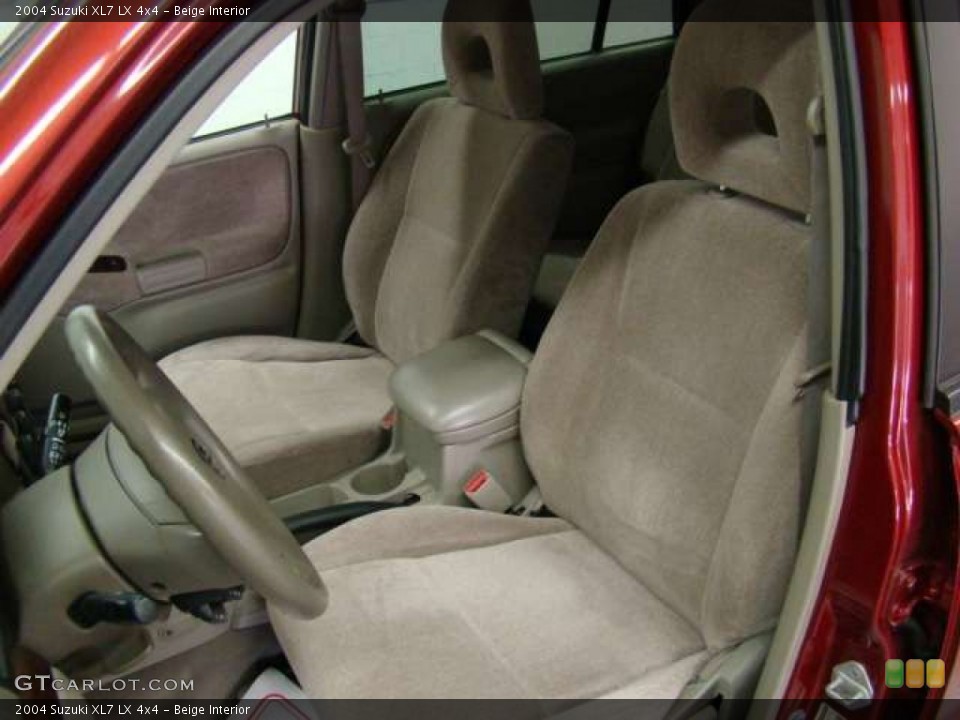 Beige 2004 Suzuki XL7 Interiors