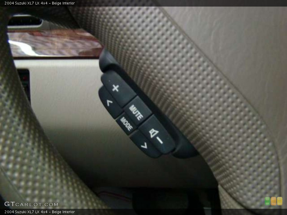 Beige Interior Controls for the 2004 Suzuki XL7 LX 4x4 #55280496