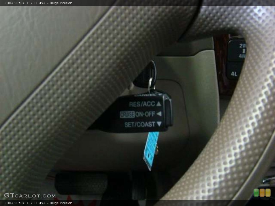 Beige Interior Controls for the 2004 Suzuki XL7 LX 4x4 #55280502