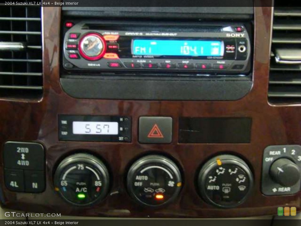 Beige Interior Controls for the 2004 Suzuki XL7 LX 4x4 #55280535