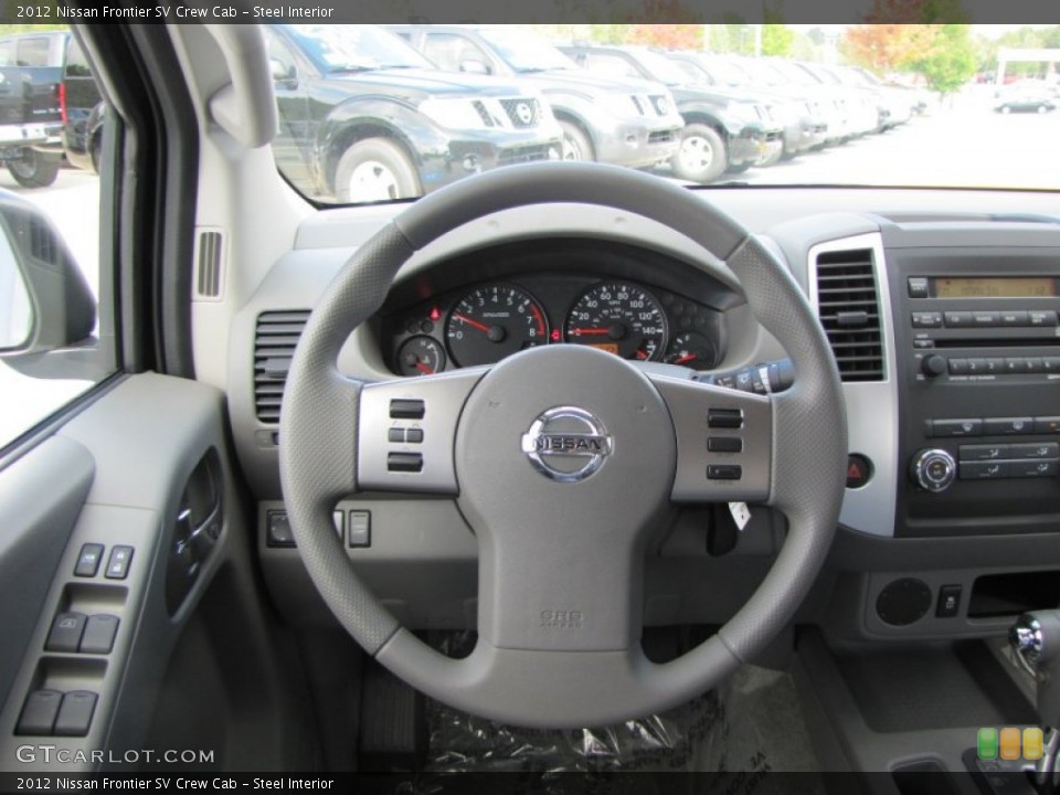 Steel Interior Steering Wheel for the 2012 Nissan Frontier SV Crew Cab #55282581