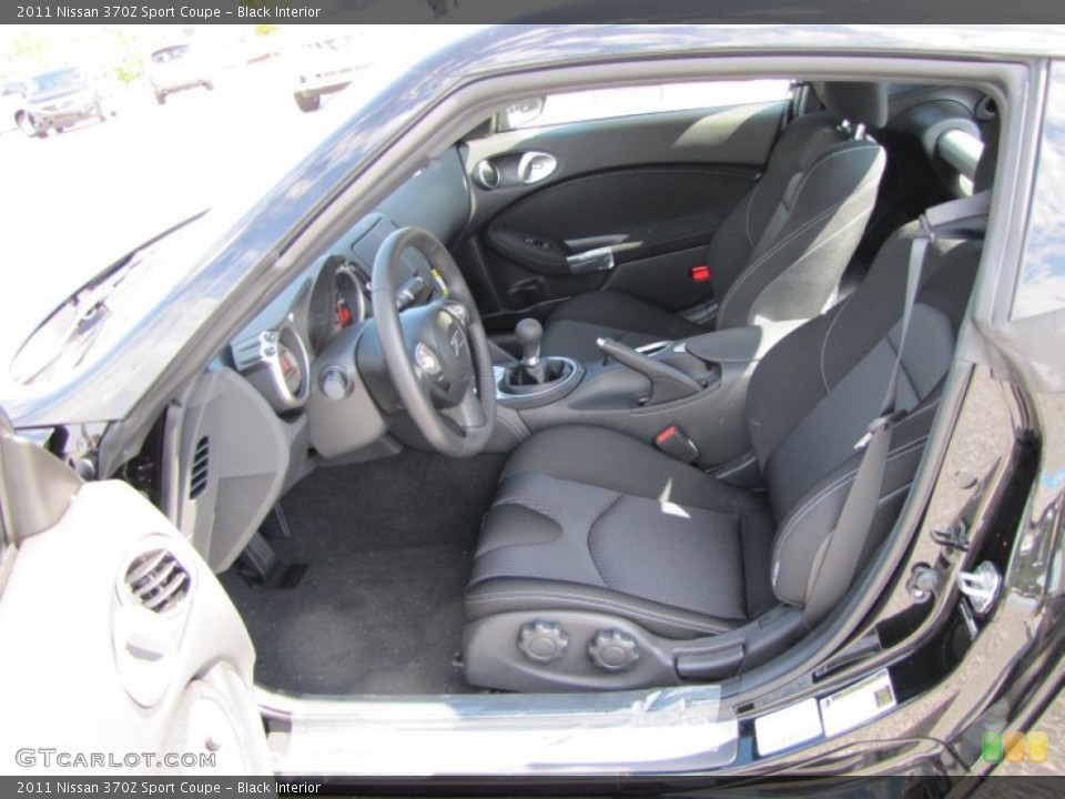 Black Interior Photo for the 2011 Nissan 370Z Sport Coupe #55282725