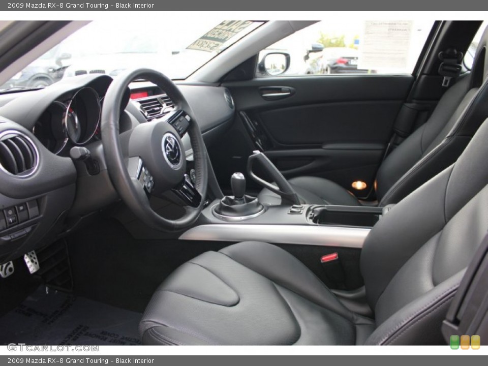 Black Interior Photo for the 2009 Mazda RX-8 Grand Touring #55283959