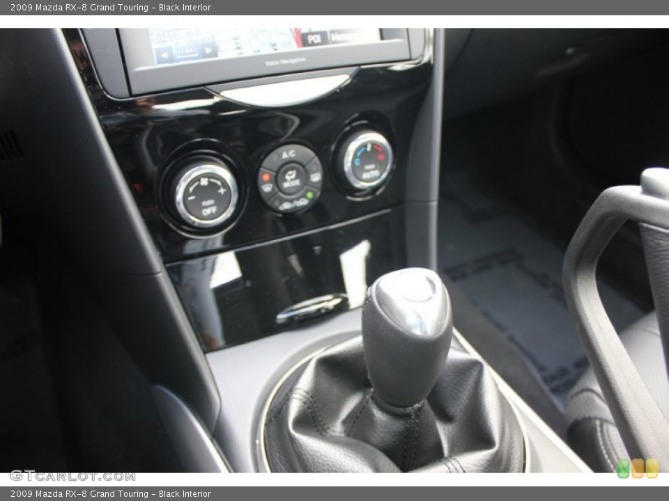 Black Interior Transmission for the 2009 Mazda RX-8 Grand Touring #55284070