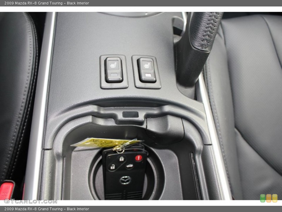 Black Interior Controls for the 2009 Mazda RX-8 Grand Touring #55284079