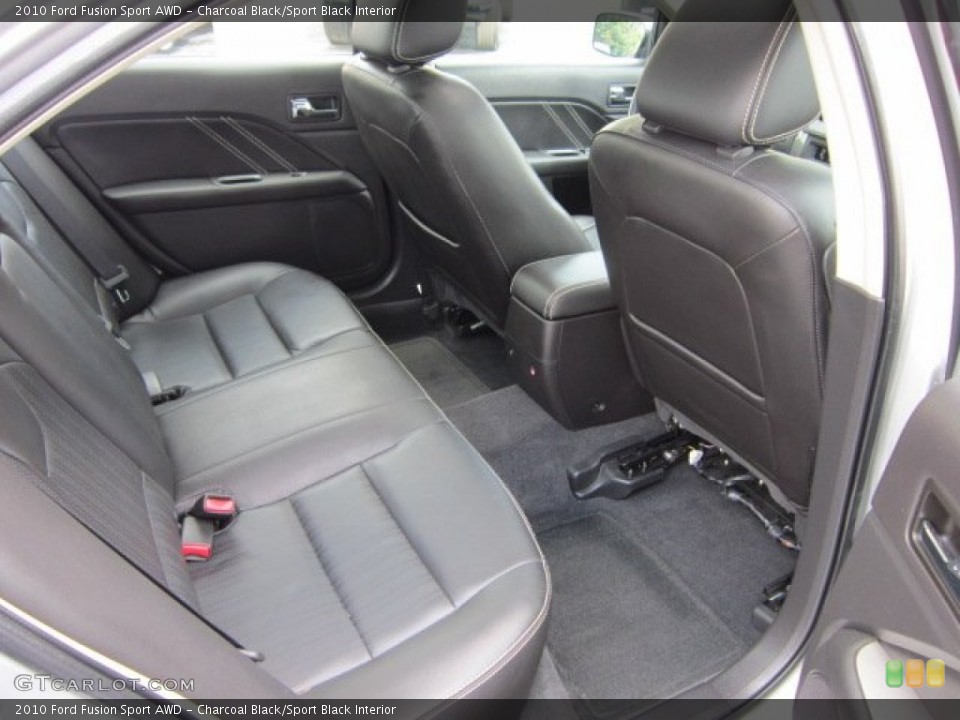 Charcoal Black/Sport Black Interior Photo for the 2010 Ford Fusion Sport AWD #55284499