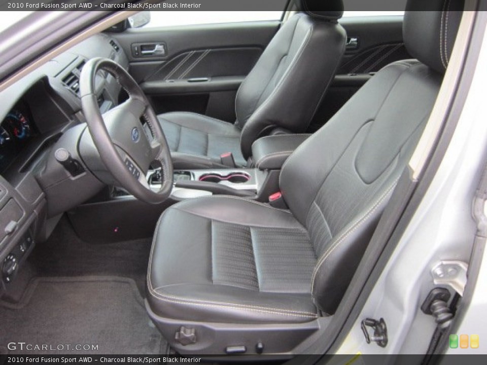 Charcoal Black/Sport Black Interior Photo for the 2010 Ford Fusion Sport AWD #55284526