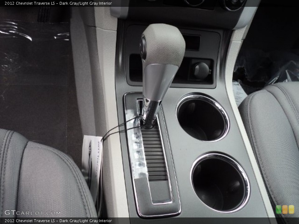 Dark Gray/Light Gray Interior Transmission for the 2012 Chevrolet Traverse LS #55284601