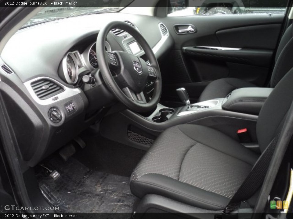Black Interior Photo for the 2012 Dodge Journey SXT #55285093