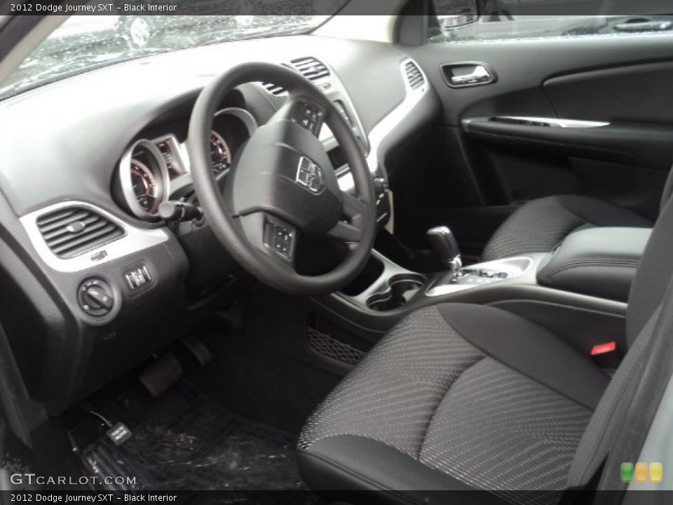 Black Interior Photo for the 2012 Dodge Journey SXT #55285184
