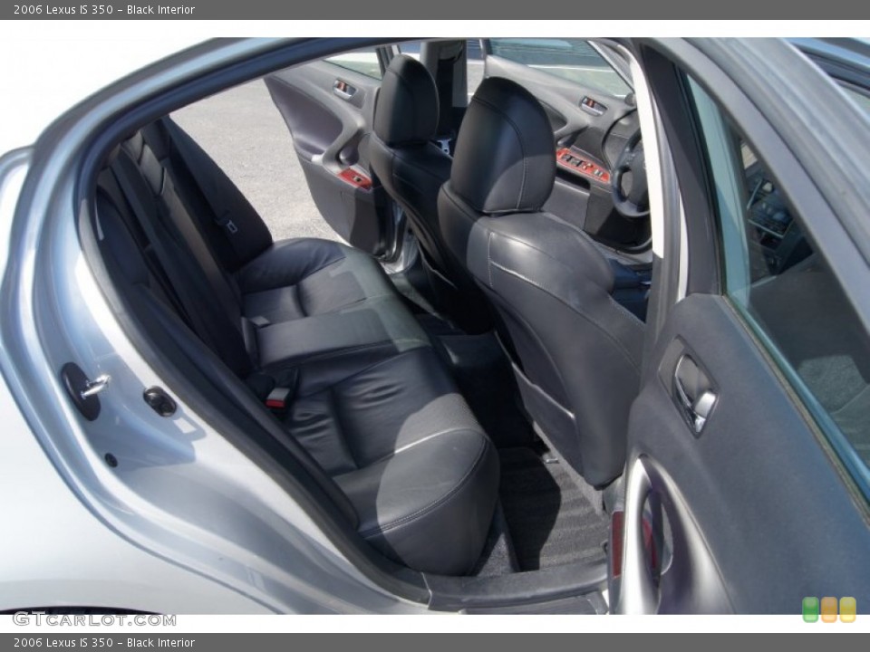 Black Interior Photo for the 2006 Lexus IS 350 #55285237