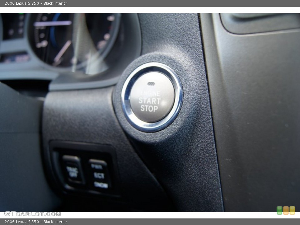 Black Interior Controls for the 2006 Lexus IS 350 #55285381
