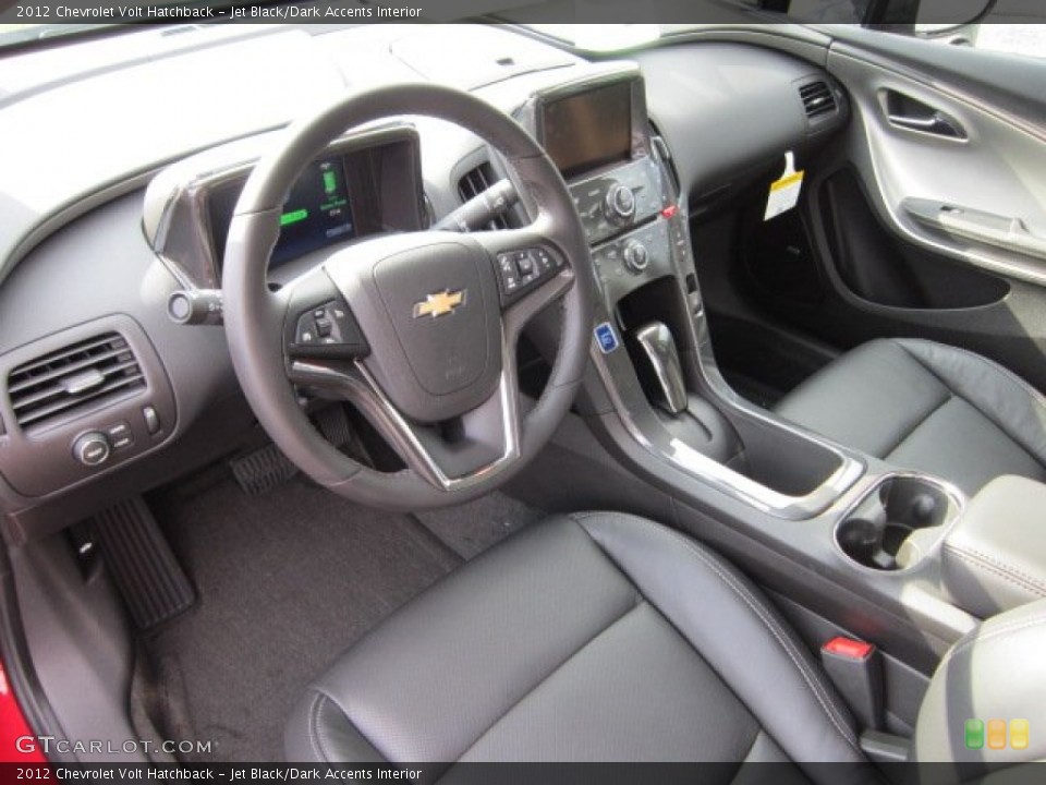 Jet Black/Dark Accents Interior Prime Interior for the 2012 Chevrolet Volt Hatchback #55285387