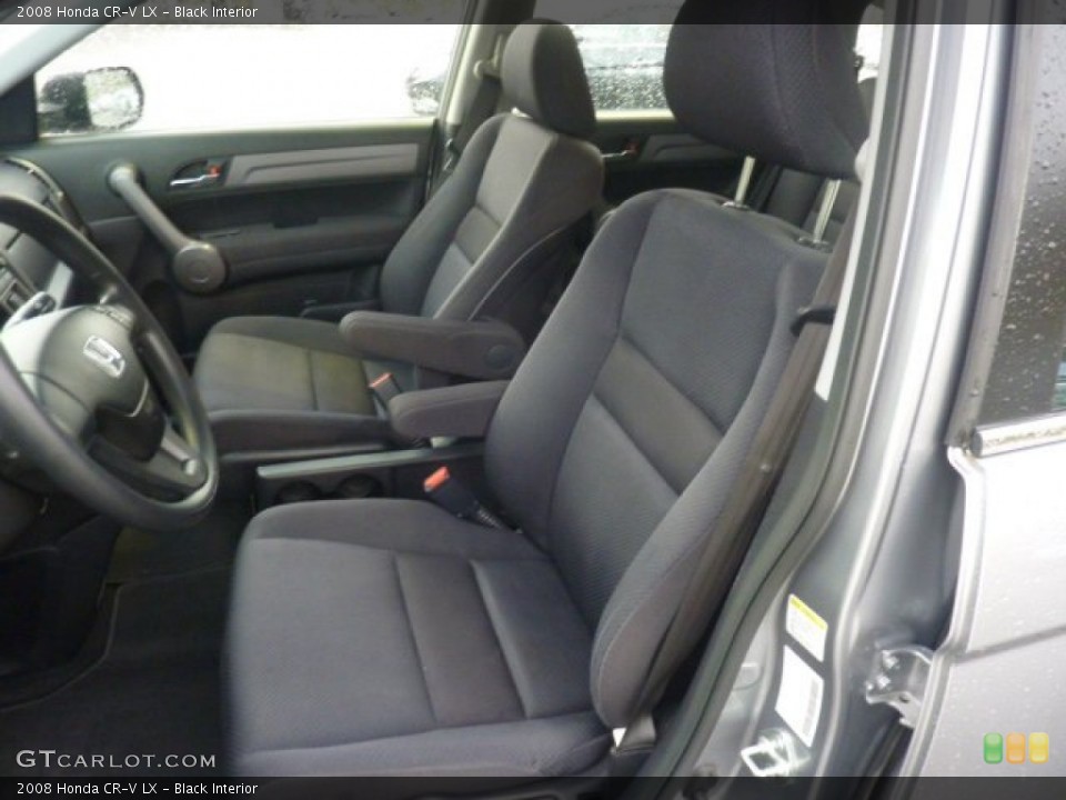 Black Interior Photo for the 2008 Honda CR-V LX #55285867