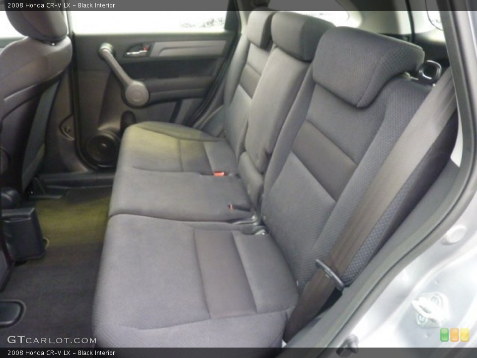 Black Interior Photo for the 2008 Honda CR-V LX #55285876