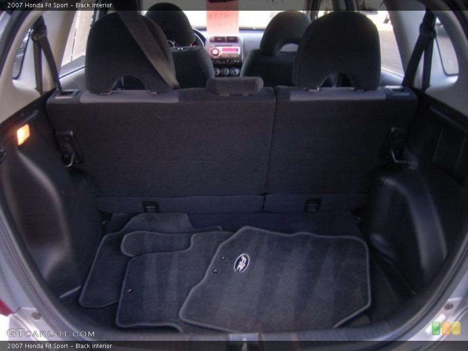 Black Interior Trunk for the 2007 Honda Fit Sport #55286211