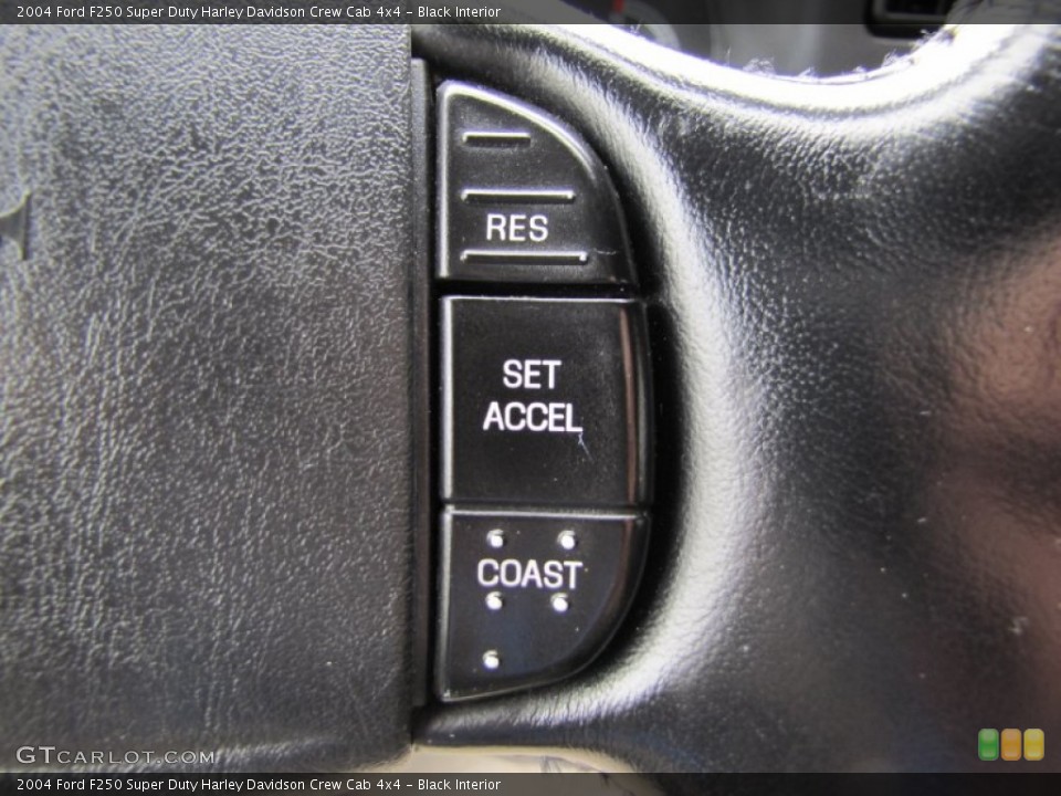 Black Interior Controls for the 2004 Ford F250 Super Duty Harley Davidson Crew Cab 4x4 #55287997