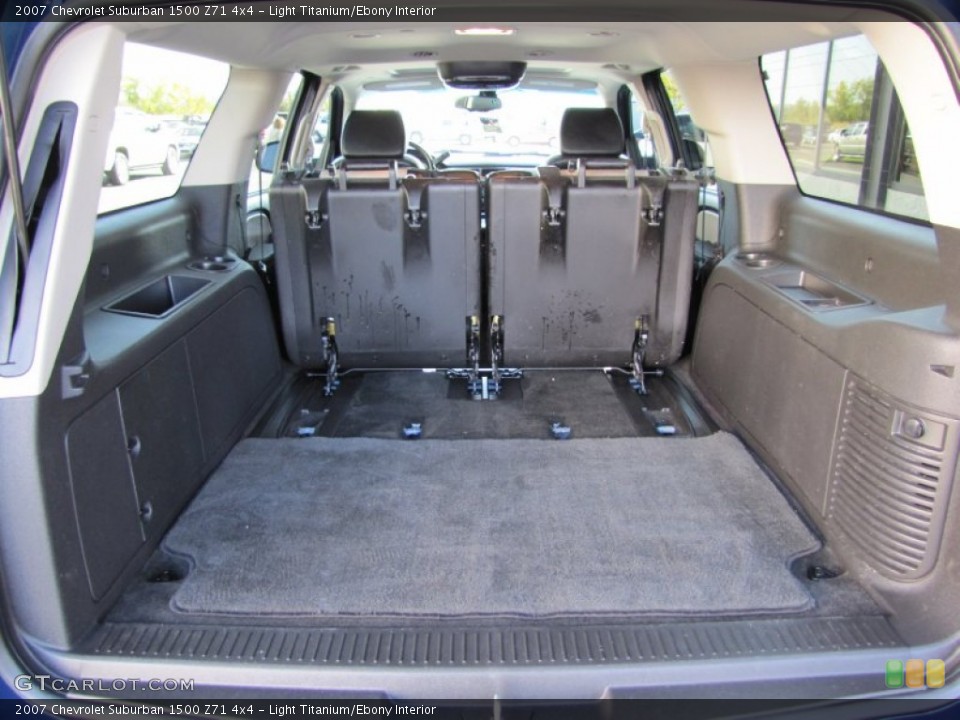Light Titanium/Ebony Interior Trunk for the 2007 Chevrolet Suburban 1500 Z71 4x4 #55289431