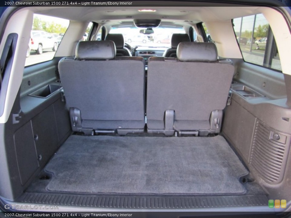 Light Titanium/Ebony Interior Trunk for the 2007 Chevrolet Suburban 1500 Z71 4x4 #55289449