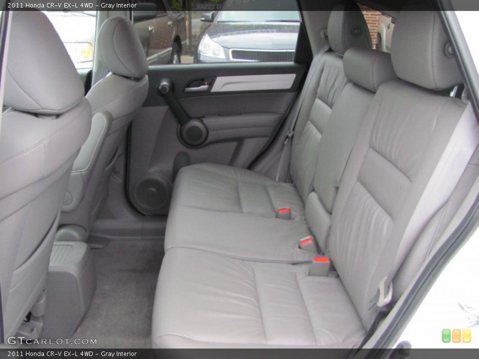 Gray Interior Photo for the 2011 Honda CR-V EX-L 4WD #55293571