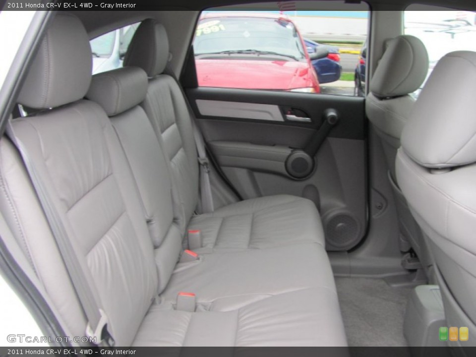 Gray Interior Photo for the 2011 Honda CR-V EX-L 4WD #55293616