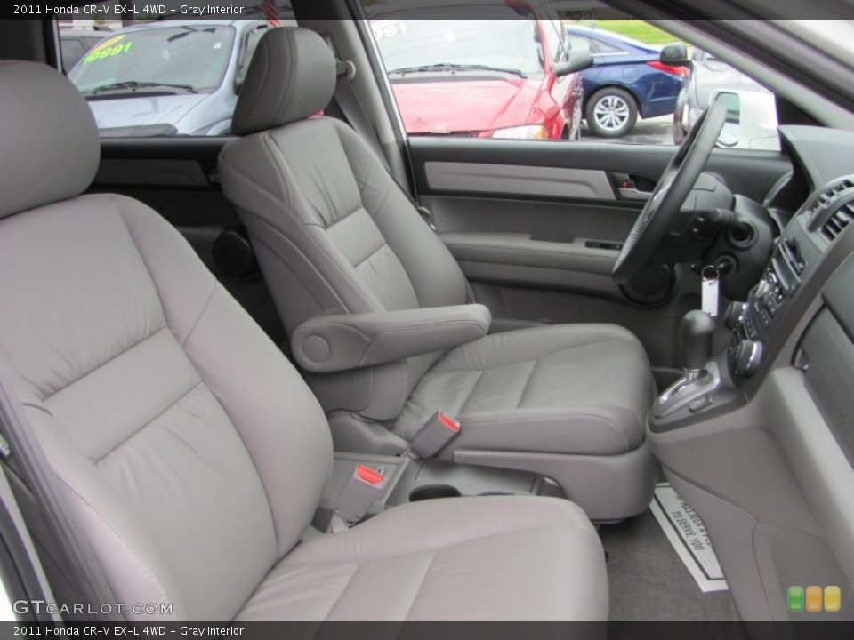 Gray Interior Photo for the 2011 Honda CR-V EX-L 4WD #55293625